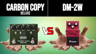 Boss DM2W Waza Craft VS Diamond Memory Lane Jr Analog Delay Pedal FaceOff [upl. by Airym]