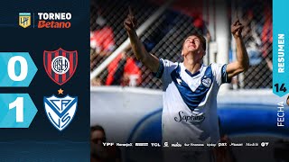 SAN LORENZO 0  1 VÉLEZ I Resumen del partido  TorneoBetano 2024 [upl. by Martie892]