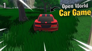 Making An Open World Car Game  Hindi Game DevlopmentDevlog 1 [upl. by Ardnic]