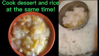 Easy dessert glutinous rice recipe [upl. by Marigolde]