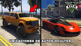 Ubicaciónes de Vehículos Ocultos en GTA 5 Modo Historia [upl. by Alfonse]