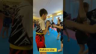 Kyokushin karate training session kyokushinkarate shorts sports [upl. by Czarra417]