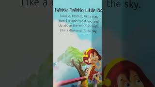 Twinkle Twinkle Nursery rhymesplaygroup rhymespoem for kids amp toddlersEnglish poemshortsshort [upl. by Lladnik]