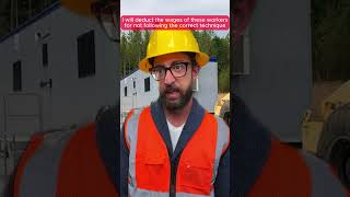 I would lower their wages from 30 to 20 an hour adamrose construction funny reaction [upl. by Nessej677]