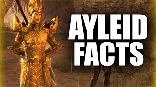 Skyrim  5 Ayleid Facts  Elder Scrolls Lore [upl. by Aeuhsoj46]