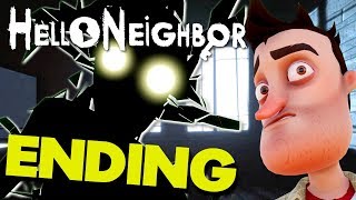 Hello Neighbor FULL GAME  ALL ACT ENDINGS  BASEMENTS  FINAL BOSS  FINALE [upl. by Merralee]