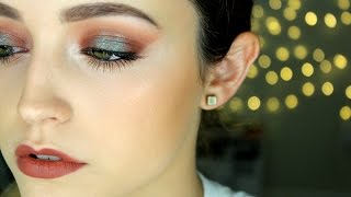 Mac Taupe Lipstick Tutorial Dramatic Eyes [upl. by Neenwahs223]