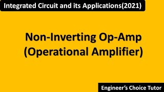 Noninverting OPAMP [upl. by Tawney819]