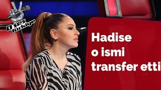 Hadise o ismi transfer etti  O Ses Türkiye 2018 [upl. by Nodnnarb]