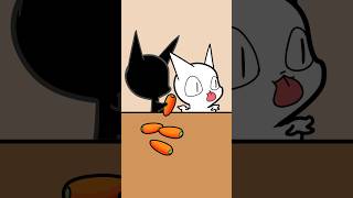 The Best way to eat Carrot🥕🤯 MUKBANG ANIMATION of Mokomokoma shorts [upl. by Eeltrebor]