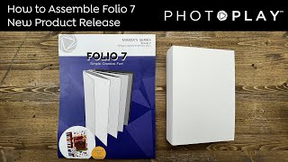 How To Assemble Folio 7  PHOTOPLAY PAPER [upl. by Opalina]