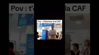 pov t’éternue a la CAF humour humor short french english memes subscribe drôle [upl. by Llesig]