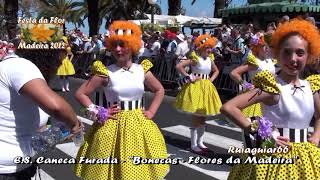 Cortejo Integral da Festa da Flor na Madeira Funchal 2012 Flower Festival Parade Madeira Island [upl. by Samala]