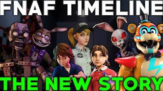 FNAF Timeline The NEW Story Five Nights at Freddys Theory Movie 2023 Edition [upl. by Maram202]