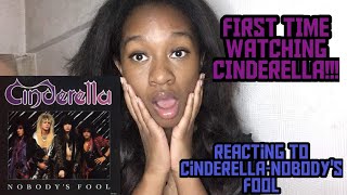 Cinderella  Nobodys FoolOfficial VideoREACTION [upl. by Zoe]