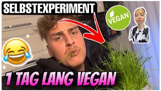 1 TAG LANG VEGAN LEBEN 😳SELBSTEXPERIMENT  JamooTv [upl. by Aettam110]