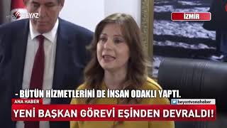 YENİ BAŞKAN GÖREVİNİ EŞİNDEN DEVRALDI [upl. by Wilde]