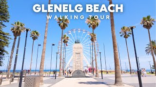 Glenelg Beach  Adelaide  South Australia  City Walk Tour  FPV  4K [upl. by Nanfa]