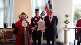 BRITISH CITIZENSHIP CEREMONY  THE ROYAL BOROUGH OF WINDSORampMAIDENHEAD  19042016 [upl. by Hapte]