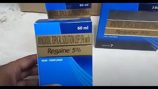 REGAINE MINOXIDIL Best Treatment for Hair Loss Alopecia for MEN N WOMEN regain minoxidil [upl. by Irah]