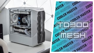 CoolerMaster TD300 Mesh  PC Build [upl. by Tamar]