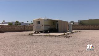 Local thrift store donates mobile home to local Veteran [upl. by Lemhar]