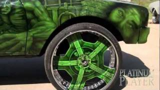 SPADE MADE HULK BOX CHEVY on 30 INCH FORGIATOS CINCINNATI [upl. by Ecnedurp801]