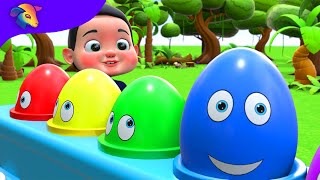 Surprise Eggs Kids Song  BluLoo Nursery Rhymes amp Kids Songs [upl. by Melisenda]