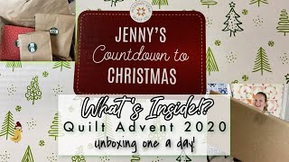 Jennys Countdown to Christmas  Missouri Star Quilt Company  Quilty Advent Calendar [upl. by Oramlub]