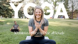 30 minute Yin Yoga for after Travel all levels at home [upl. by Alonso480]