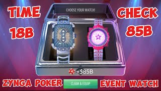 I Claimed The Zynga Poker Event Watch  Texas Hold’em Poker [upl. by Dalohcin]