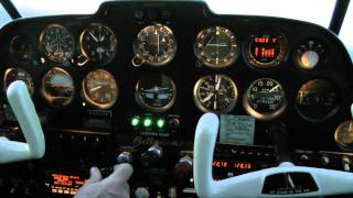 Cockpit View around the pattern in the Bellanca Super Viking at KHWY [upl. by Sikram]