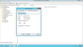 How to Delete Protected OU  Windows Server 2012 [upl. by Lleinnad746]