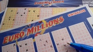 Euromillions Gewinnzahlen im Euro Lotto vom Dienstag 10112015 [upl. by Laufer162]