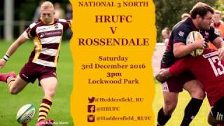 HRUFC v Rossendale highlights 31216 [upl. by Yreme]