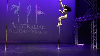 2021 National Pole Champion Bethany Finlay [upl. by Jovitah]