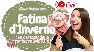 FATINA DINVERNO con fiore in velluto  207ExtraLIVE [upl. by Eadwina]