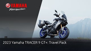 2023 Yamaha TRACER 9 GT Travel Pack [upl. by Airalednac]