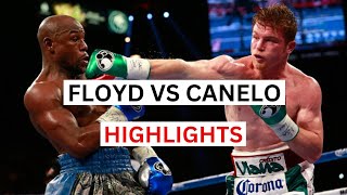 Canelo Alvarez vs Floyd Mayweather Highlights  Boxing [upl. by Rheims609]