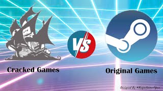 Cracked Games Vs Original Games Read The Description [upl. by Atiseret516]