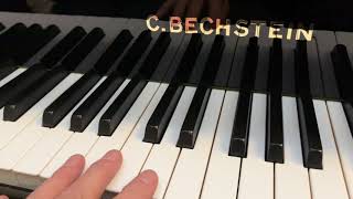 Bechstein model B 6ft 7in 1911 Fully restored [upl. by Khan]