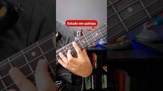 Estudo em Quintas para Grooves e Improvisos🔥 bass ryansouza contrabaixo music musica [upl. by Walrath950]