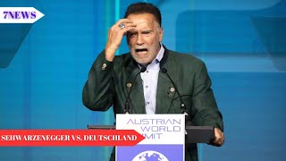 Klima Konferenz Schwarzenegger zerlegt Deutschlands Energiepolitik [upl. by Ahsikin]