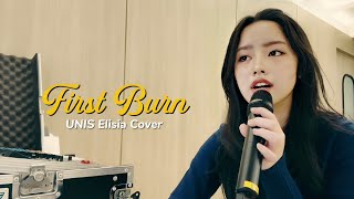 First Burn  HAMILTON  Cover by UNIS Elisia  Weverse Live [upl. by Housen]