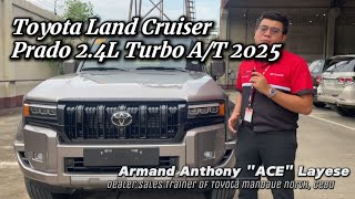 Toyota Land Cruiser Prado 24L Turbo AT 2025 Avant Garde Bronze LC250 All New [upl. by Ogdan]