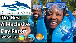 quotSecretly the Best AllInclusive Day Resort Our Discovery Cove Reviewquot [upl. by Kylie445]