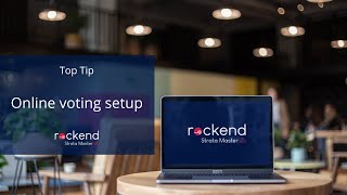 Strata Master Top Tip  Online voting setup [upl. by Notlad713]