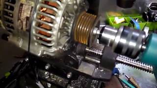 How to make a wind turbine generator from an alternator [upl. by Acnayb]