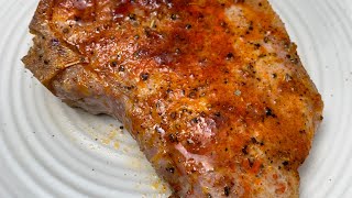 Delicious Oven Baked Pork Chops Recipe  Bake for 1520 minutes or until 145 degrees internal temp [upl. by Omle]