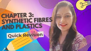 Chapter 3  Synthetic Fibres and Plastics  Class 8  Science [upl. by Hnahc760]